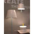 New Style White E27 Metal Table Lamp Modern (MT21158-3-400)